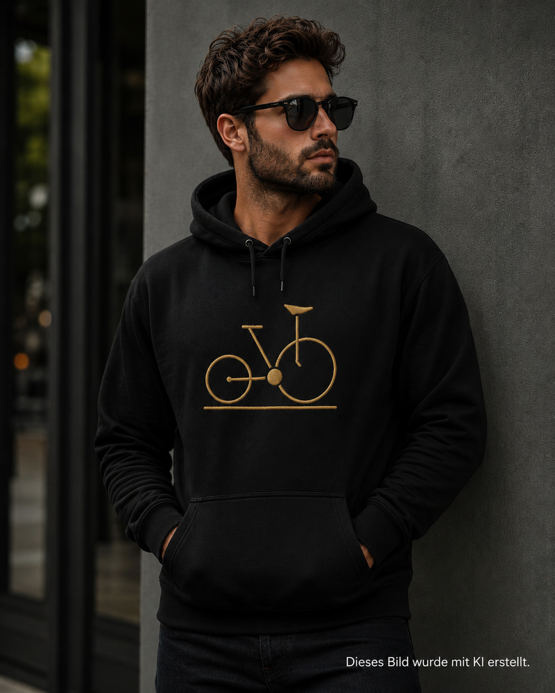 Gestickter Hoodie Kapuzen Sweatshirt