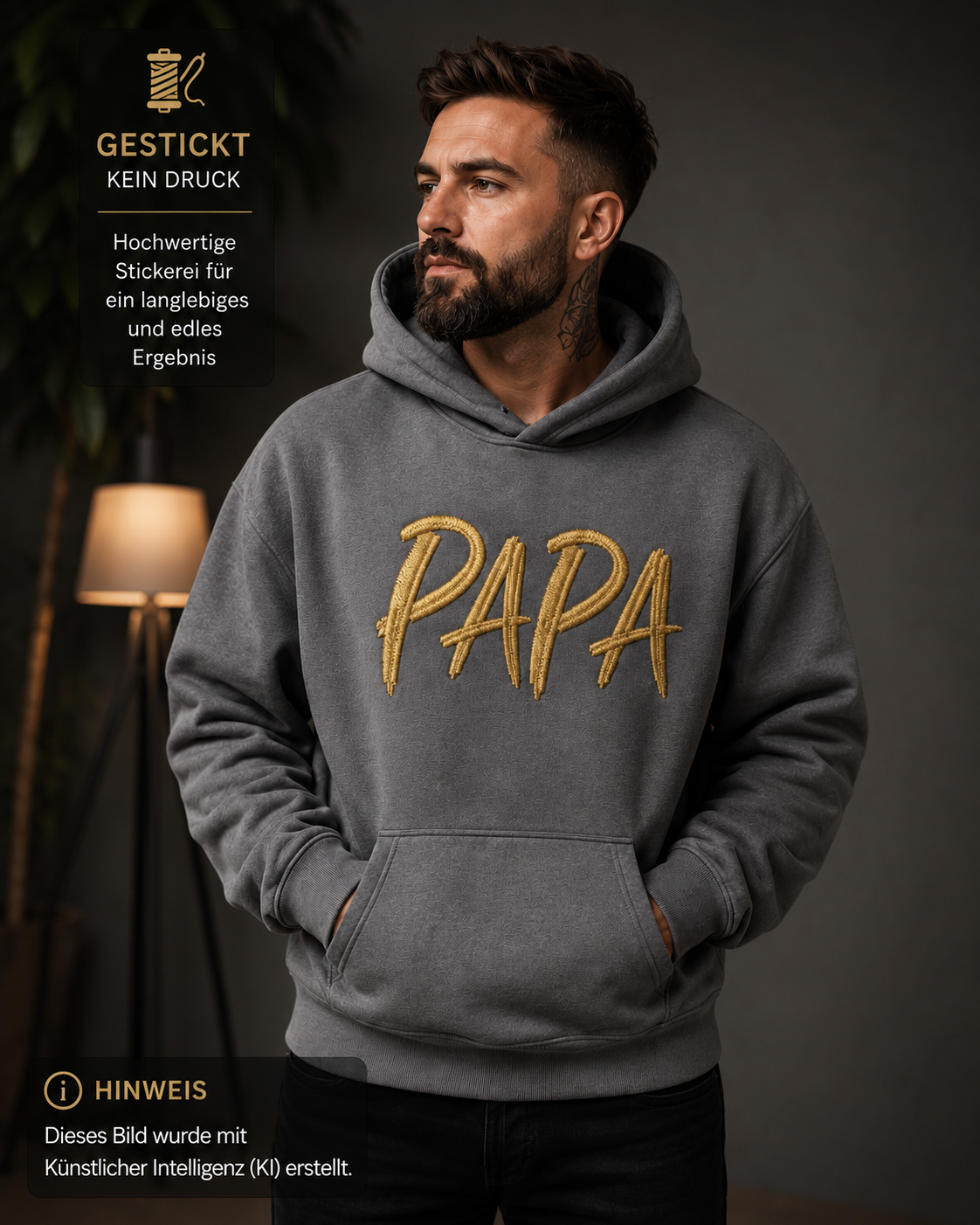 PAPA Hoodie- Gold Edition