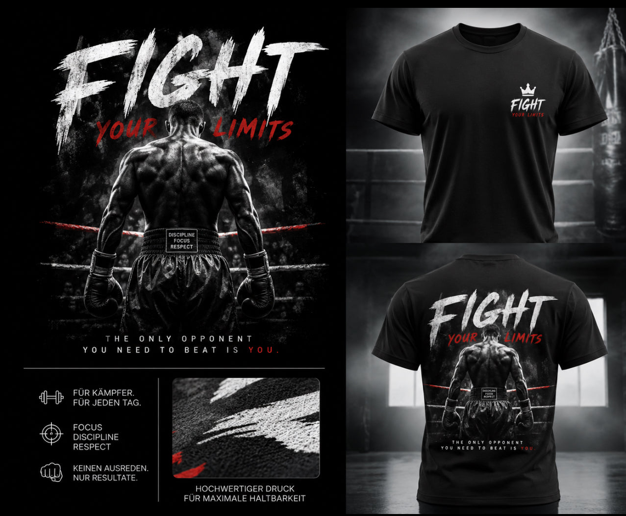 T-Shirt schwarz